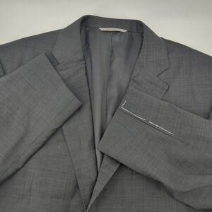 Canali Blazer Sport Coat 36R (IT 46) Italy 99% Wool Stretch Unfinished Sleeves